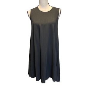 Brandy‎ Melville Trapeze Alena Swing Dress in Black Women's One Size
